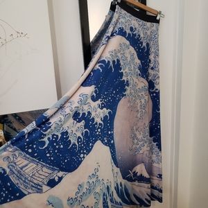 Blackmilk Great Wave skirt